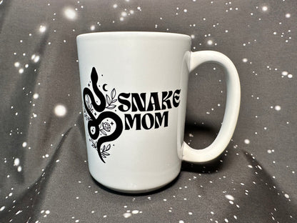 Snake Mom Moon Mug