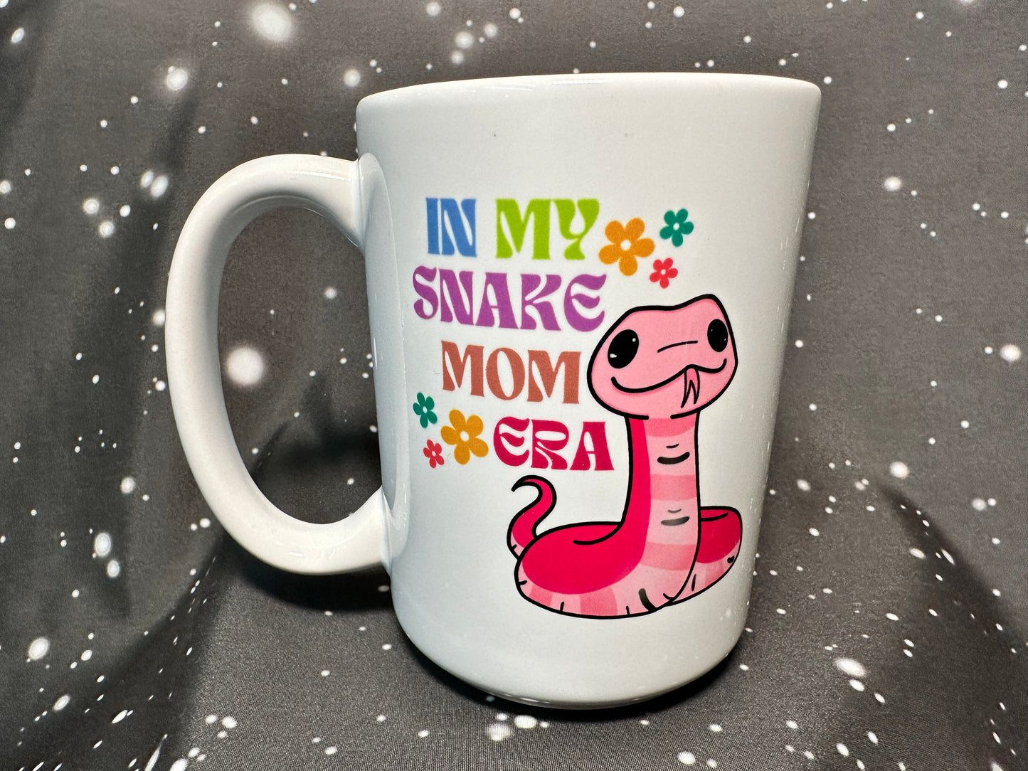 Pastel Snake Mom Era Mug